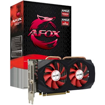  Видеокарта AFOX Radeon RX 580 AFRX580-8192D5H3-V2 8GB GDDR5 256Bit, ATX Dual Fan RTL 