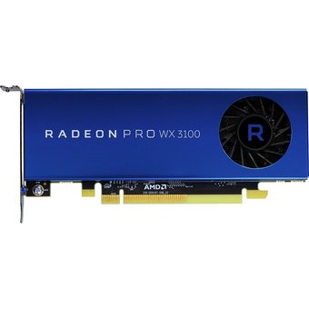  Видеокарта HP AMD Radeon Pro WX 3100 2TF08AA 4GB, 2-mDP, 1-DP, (Z2 G4 SFF/Tower, Z4, Z6, Z8, EliteDesk 705 G4 MT WS) 