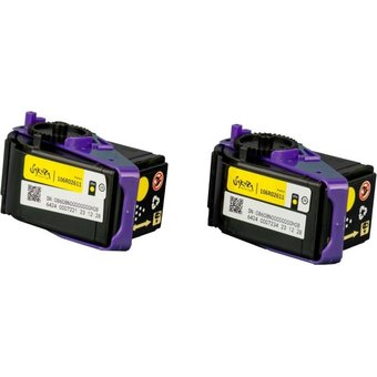  Картридж Sakura SA106R02611 для Xerox Phaser 7100, желтый, 9 000 к. (в комплекте 2 шт., на 4 500 к. каждый) 