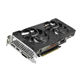  Видеокарта Palit GeForce GTX 1660TI DUAL 6G (NE6166T018J9-1160C) PCI-E 6144Mb 192 GDDR6 1500/12000 DVIx1/HDMIx1/DPx1/HDCP Ret 