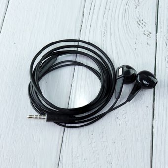  Наушники Borofone BM68 Kelly universal earphones with mic, black 