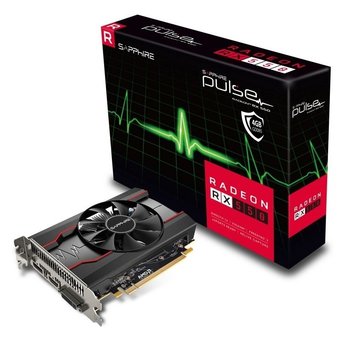  Видеокарта Sapphire AMD Radeon RX550 PULSE 11268-21-10G 2GB GDDR5 64bit DVI HDMI DP BULK 