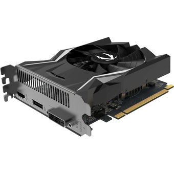 Видеокарта Zotac GAMING GeForce GTX 1650 OC (ZT-T16520F-10L), GDDR6 , 4Gb, 128bit, DVI, HDMI, DP, RTL 