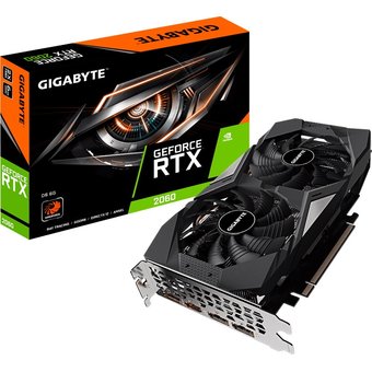  Видеокарта Gigabyte GV-N2060D6-6GD 2.0 