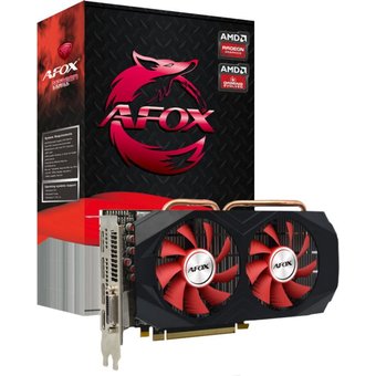  Видеокарта AFOX RX 570 AFRX570-8192D5H3-V2 8GB GDDR5 256BIT HDMI 3xDP ATX DUAL FAN RETAIL PACK 