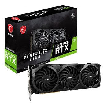  Видеокарта MSI NVIDIA GeForce RTX3080 10Gb (RTX 3080 VENTUS 3X PLUS 10G OC LHR RU) 