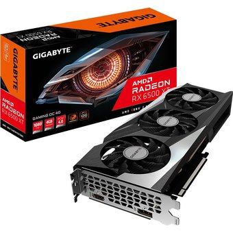  Видеокарта Gigabyte GV-R65XTGAMING OC-4GD 