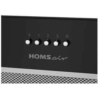  Вытяжка HOMSair Camelia Power 60RD черный 