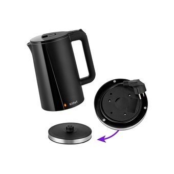  Чайник электрический Kitfort КТ-6612-1 1.7л. черный 