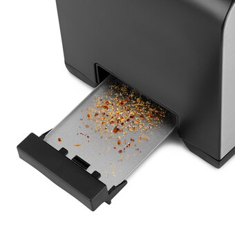  Тостер Kitfort КТ-6204 нерж/черный 