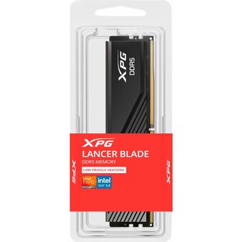  ОЗУ ADATA XPG Lancer Blade AX5U6000C3016G-SLABBK DDR5 16Гб Module capacity 16Гб Количество 1 6400 МГц Множитель частоты шины 32 1.4 В белый 