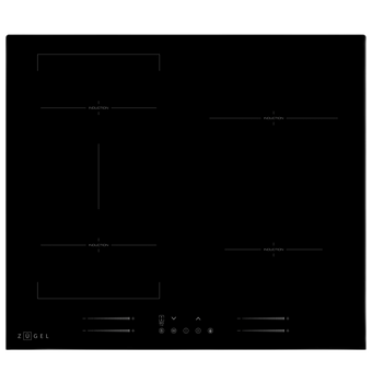  Варочная панель ZUGEL ZIH618B черная 