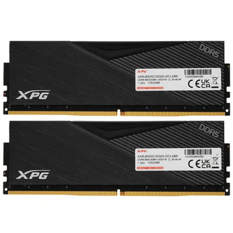  ОЗУ ADATA XPG Lancer RGB AX5U6000C3032G-DCLABK 64GB DDR5 6000 DIMM 2*32, CL30-40-40 