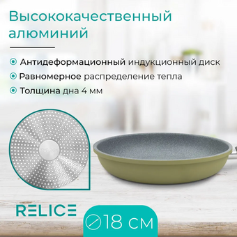  Сковорода Relice RL-3201 24см 