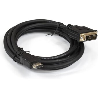  Кабель ExeGate EX-CC-HDMIM-DVIM-1.8 EX284893RUS HDMI-DVI 19M/19M single link 1,8м 