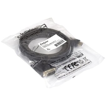  Кабель ExeGate EX-CC-HDMIM-DVIM-1.8 EX284893RUS HDMI-DVI 19M/19M single link 1,8м 