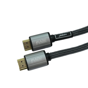  Кабель видео Lazso WH-111-B 1м HDMI (m)/HDMI (m) черный 