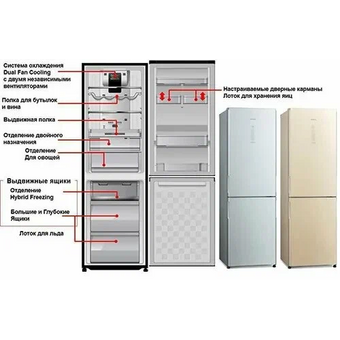  Холодильник Hitachi R-BG410PUC6X GBK 