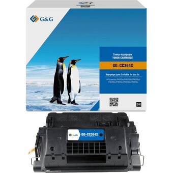 Картридж лазерный G&G GG-CC364X черный 24000стр для HP LJ P4015/P4515 