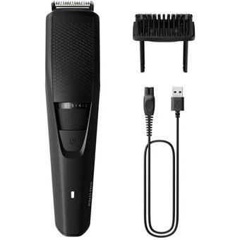  Триммер Philips Series 3000 BT3234/15 черный (насадок в компл 1шт) 