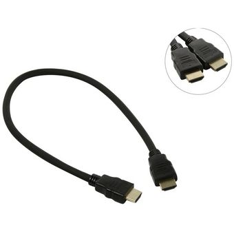  Кабель ExeGate EX-CC-HDMI-0.5 EX294682RUS HDMI v1.4b 19M/19M 0.5м 