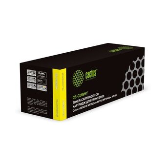 Картридж лазерный Cactus CS-C069HY 069H желтый 5500стр для Canon i-Sensys MF752Cdw MF752/MF754Cdw MF754 