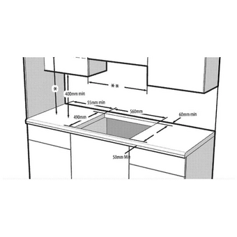  Варочная панель Hotpoint HR 6T2 B S, черный 