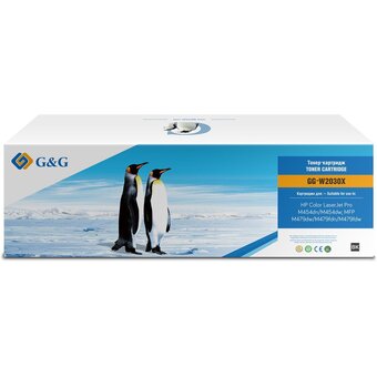  Картридж лазерный G&G GG-W2030X 415X черный 7500стр для HP LJ M454/MFP M479 