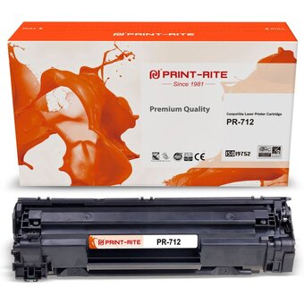  Картридж лазерный Print-Rite TFH919BPU1J 712 (PR-712) black ((1500стр.) для Canon LBP-3010/3020) 