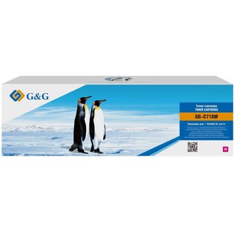 Картридж лазерный G&G GG-CC533A пурпурный 2800стр для HP CLJ CP2020/CP2025/CM2320 MFP 