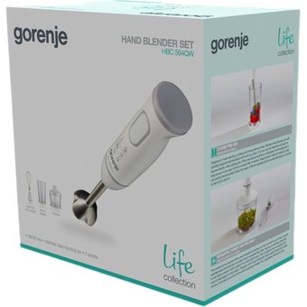 Блендер погружной Gorenje HBC564QW белый 