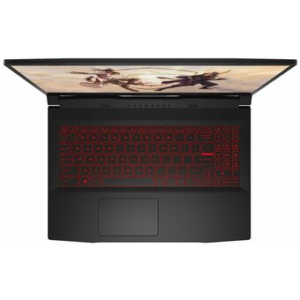  Ноутбук MSI Katana GF76 11SC-483XRU (9S7-17L212-483) Intel Core i5 11400H 2700MHz/17.3"/1920x1080/8GB/256GB SSD/GeForce GTX 1650 4GB/Без ОС Black 