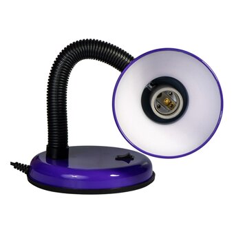  Светильник настольный UNIEL TLI-224 фиолетовый (09414) 
