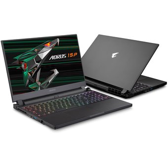  Ноутбук Gigabyte AORUS 15P KD-72RU224SH Core i7 11800H/16Gb/SSD1Tb/ RTX 3060 115W 6Gb/15.6";/240hz/IPS/FHD/Win10/black 