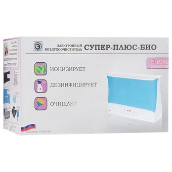  Воздухоочиститель Супер-плюс ZET-005-2 синий 