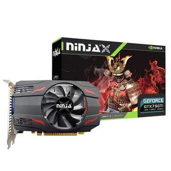  Видеокарта Ninja (Sinotex) GTX750Ti (NF75TI045F) PCIE (640SP) 4GB 128-bit GDDR5 DVI HDMI CRT 