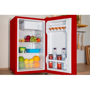 УЦ Холодильник OLTO RF-090 red (царапина на боковой стороне) 