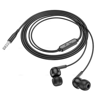  Наушники HOCO M124 Wide universal earphones with microphone (черный) 
