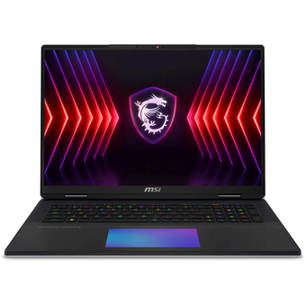  Ноутбук MSI Titan 18 HX A14VIG-211RU (9S7-182221-211) Core i9 14900HX 64Gb SSD3Tb nVidia GeForce RTX4090 16Gb 18" IPS UHD+ (3840x2400) Win11H black 