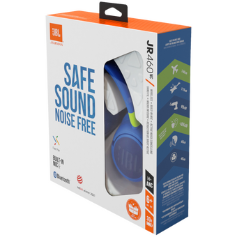  Беспроводные наушники JBL JR460NC Kids синий 