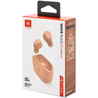  Наушники JBL Wave Buds TWS JBLWBUDSBEG бежевый 