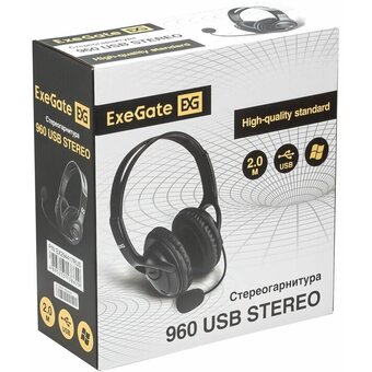  Наушники ExeGate 960 USB Stereo EX294417RUS 
