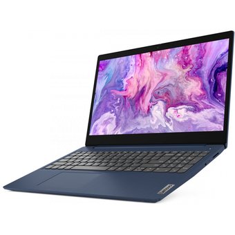  Ноутбук Lenovo IdeaPad 3 81W400DBRU Ryzen 5 4500U/8Gb/512Gb SSD/15.6" IPS FHD/noDVD/VGA int/W10/abyss blue 