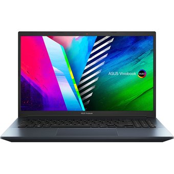  Ноутбук Asus M3500QC-L1064 90NB0UT2-M01930 Ryzen 7 5800H/16Gb/1Tb SSD/15.6" OLED FHD/3050 4Gb/DOS/blue 