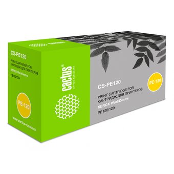  Тонер Картридж Cactus CS-PE120 (013R00606) черный для Xerox WorkCentre PE120 120i (5000стр.) 