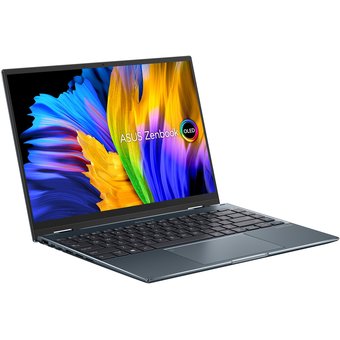  Ноутбук ASUS Zenbook 14 Flip OLED Q4 UP5401EA-KN044T 90NB0V41-M00780 i5-1135G7/8Gb/512GB SSD/14,0 Touch OLED WQXGA+/Intel Iris Xe/Win11 
