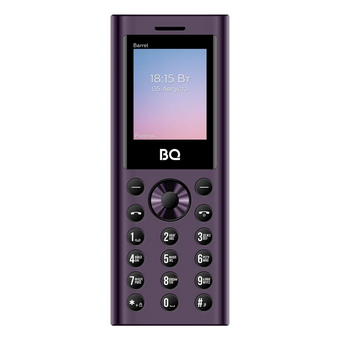  Мобильный телефон BQ 1858 Barrel Purple+Black 
