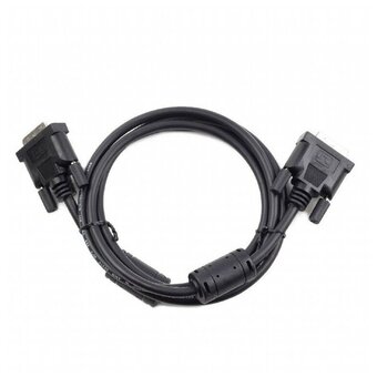  Кабель Gembird/Cablexpert CC-DVI2-BK-6 DVI-D dual link 25M/25M 1.8м черный 