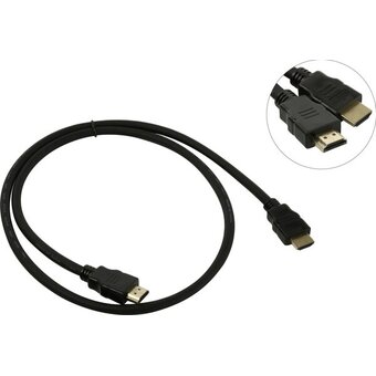  Кабель ExeGate EX257910RUS HDMI to miniHDMI (19M -19M) 1м, ver1.4, позолоченные контакты 