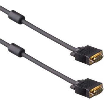  Кабель ExeGate EX138949RUS монитор - SVGA card (15M -15M) 3м 2 фильтра позолоченные контакты, экранирование 